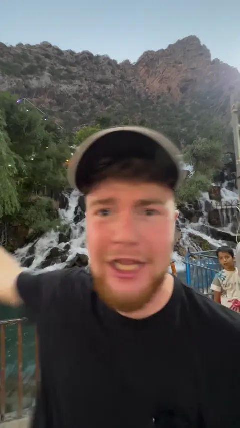 کوردستانی دڵ گیر 🌻  ⬇️ENGLISH EXPLANATION⬇️  In this video I show a beautiful natural waterfall and 