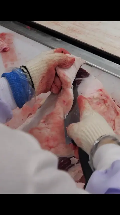 How to butcher a cow for meat flower cake #[13]