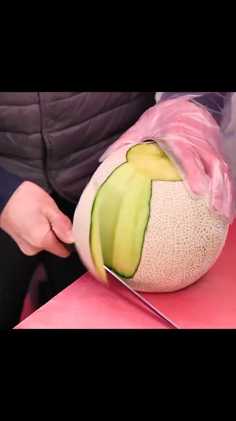 Awesome Fruits Cutting Skills _ Korean Street Food #shorts