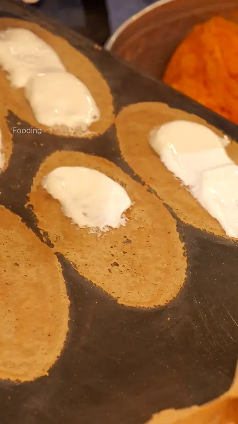 Hard Working! Thai Girl Bakes 3,000 Crispy Pancakes a Day  - Thai Street Food