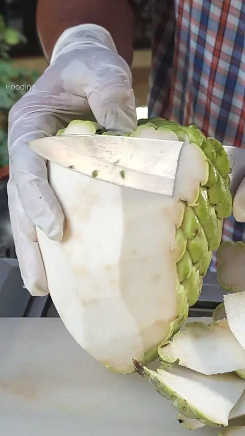 The Sweetest Fruit! Amazing Sugar Apple Cutting Skills - Thai Street Food