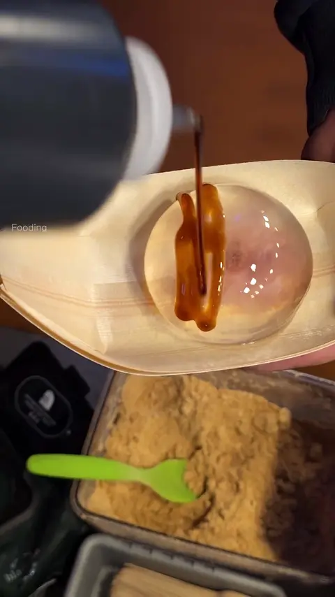 Amazing Water Drop Dessert - Korean Street Food