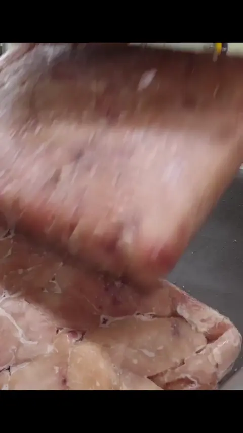 Amazing fried chicken ring _ korea food factory #[13]