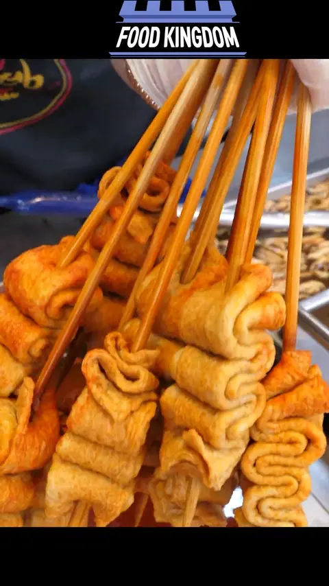 deliciously spicy! korean red fish cake _ korean street food #[13]