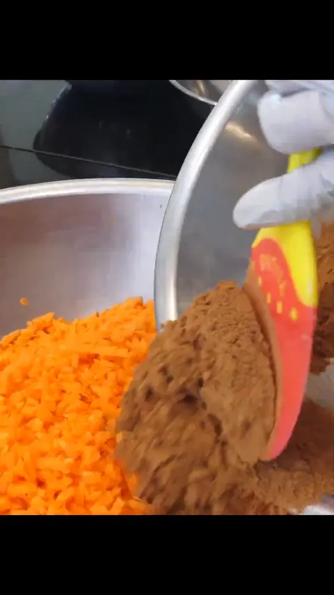 Amazing carrot cake _ Korean street food #[13]