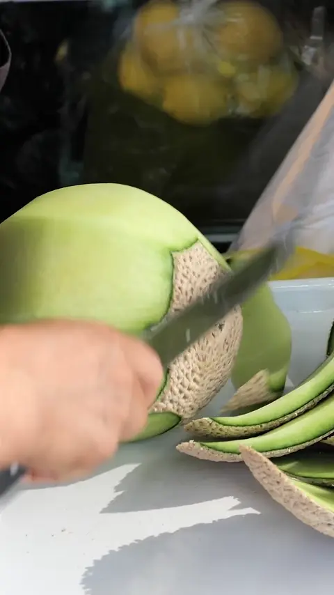 Melon Cutting Master - Korean Street Food