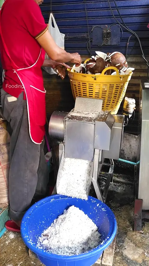 Amazing! How to Make Real Coconut Milk - Fruit Cutting Skills