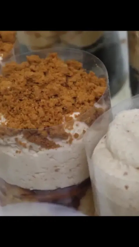Making Homemade Basque Cheesecake