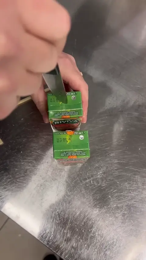 Lifehack. Frozen juice.