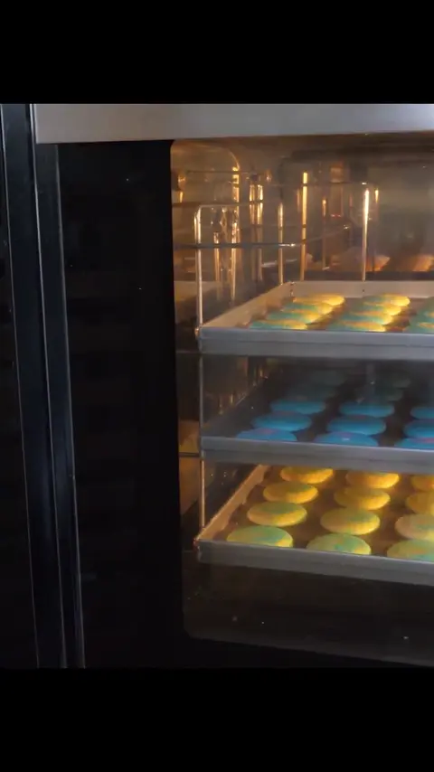 1000 pieces sold per day! 3 color Macaron _ Korean Street Food #shorts