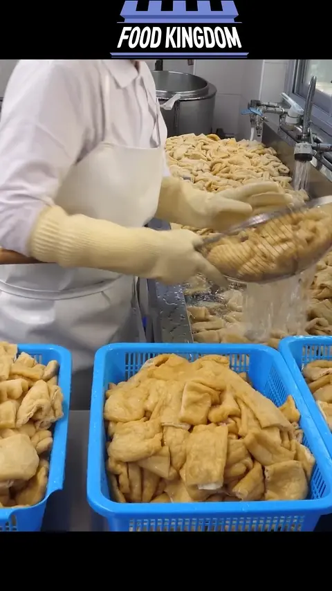 Amazing fried tobu pouch _ korean street food #[13]