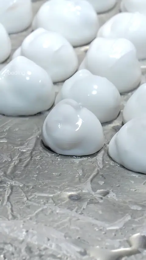 Must Try! Taiwanese Frog Egg-Shaped Traditional Rice Cake - Taiwanese Street Food