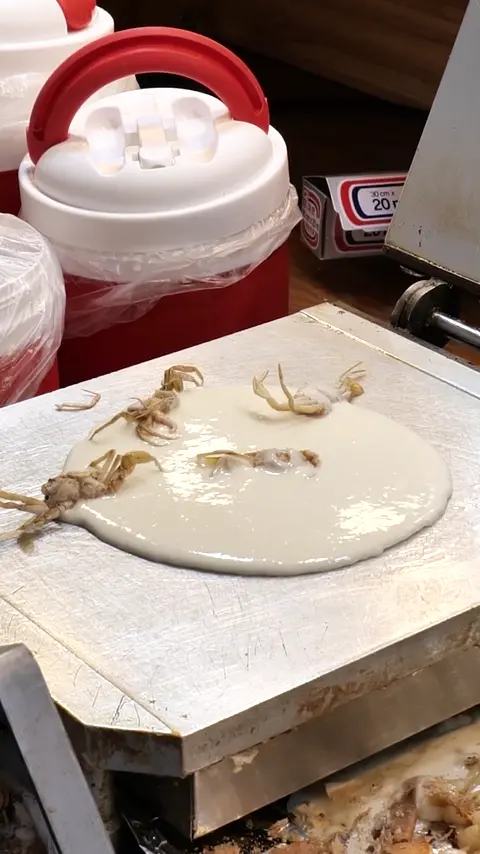 Famous Fossil Snacks In Myeongdong - Korean Street Food