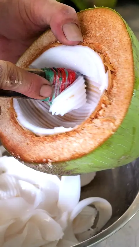 Must Try! Fresh Coconut Water Making Process - Fruit Cutting Skills