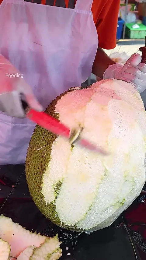 Must Eat! Amazing Jackfruit Cutting Skills - Thai Street Food