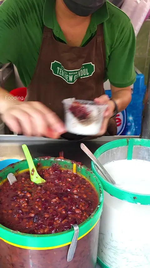 Must Try_! Red Bean Shaved Ice dessert in Penang - Malaysian Street Food