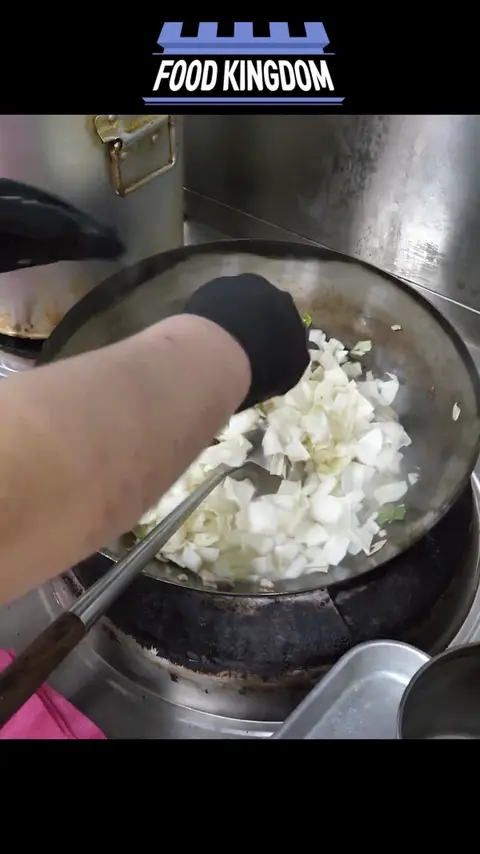 popular black noodles in korea _ korean street food #[13]