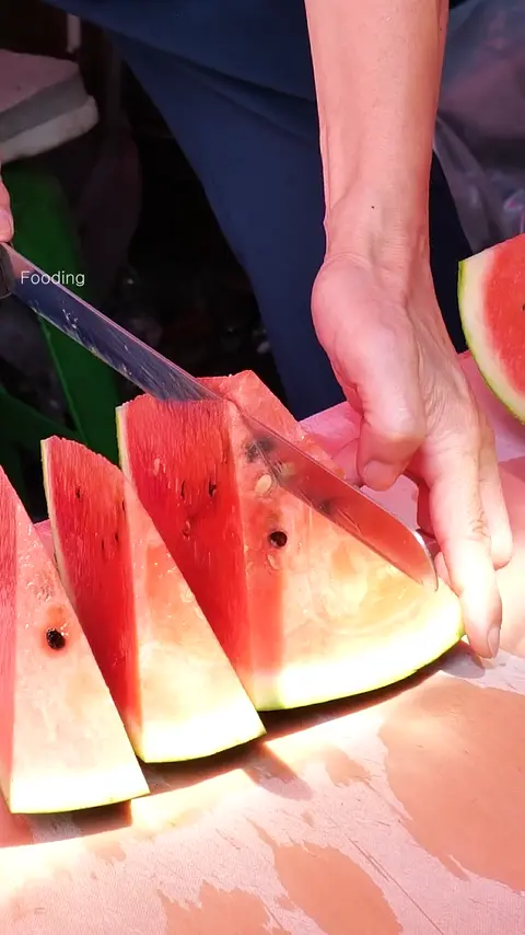 Satisfying Watermelon Cutting Skills - Fruit Cutting Skills - Korean Street Food