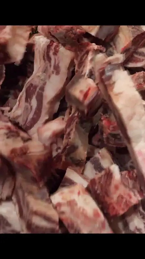 Awesome! overwhelming scale korea's clean and systematic beef rib soup mass production #[13]