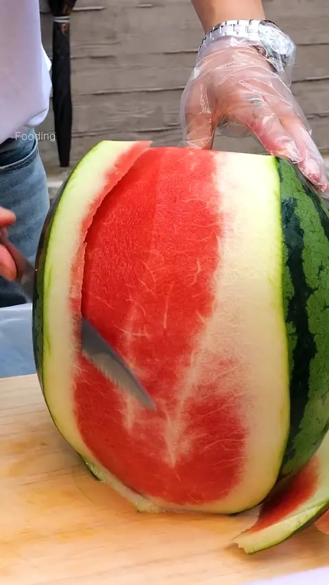 Amazing & Satisfying Watermelon Cutting Skills in Myungdong - Fruit Cutting Skills