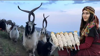 کۆکۆریج لە چیاکان تامێکی نەریتی ژیانی کۆچەری ئێران