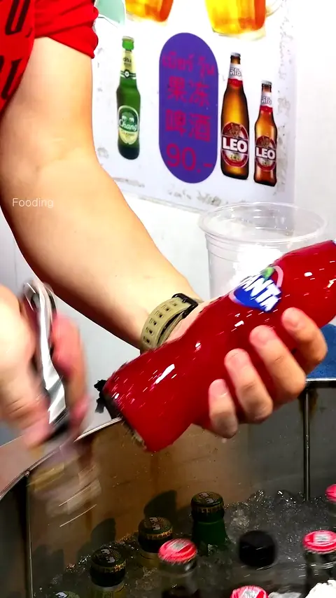 Must Try! Amazing Supercooled Fanta Slush - Thai Street Food