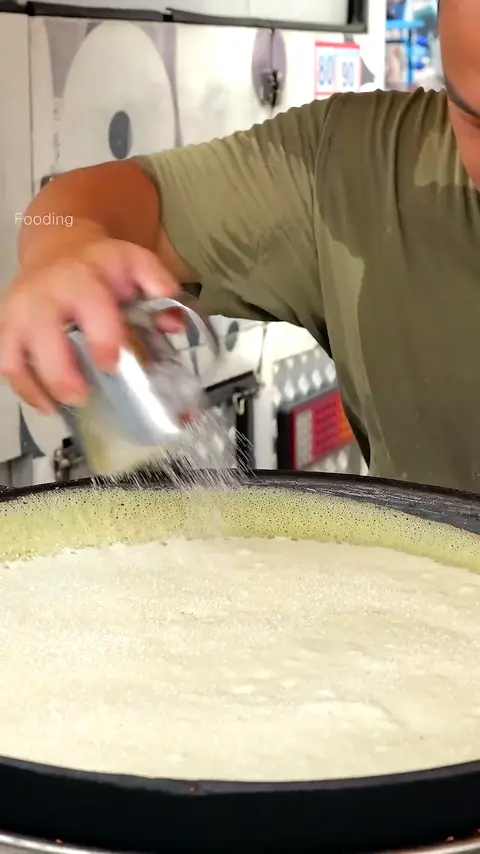 Must Try! Amazing Crispy & Sweet Peanut Pancake - Malaysian Street Food