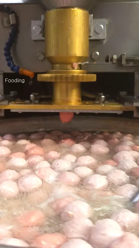 Amazing Fish Ball Skewers Making - Thai Street Food