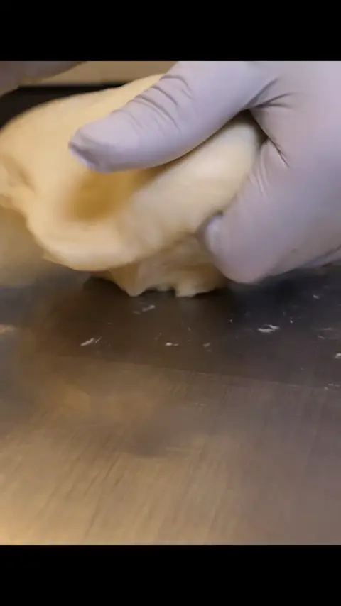 Amazing briquette-shaped bread (white) _ Korean street food #[13]