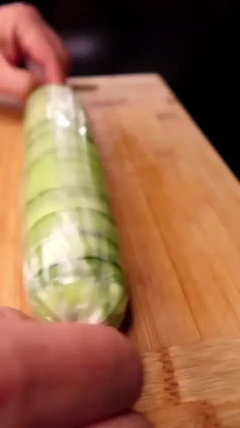 Magic cucumber rolls