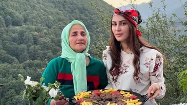 لێنانی گوێز و برنج شامی لە دڵی سروشتدا!