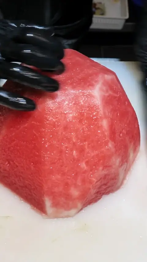 Satisfying Watermelon Cutting Skills - Korean street food