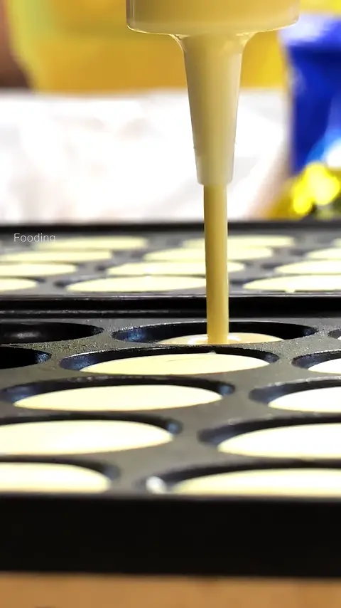 Satisfying! Cute Mini Pancake Making - Taiwanese Street Food