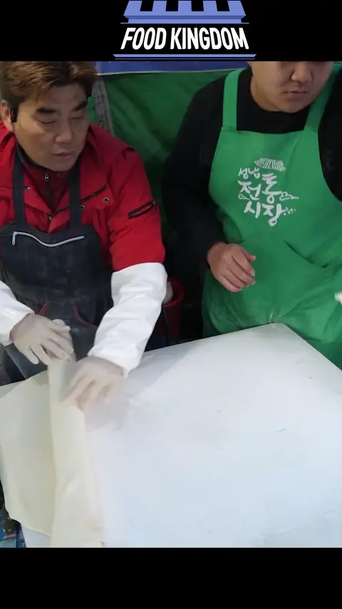 Dancing chef making noodles _ korean street food #[13]