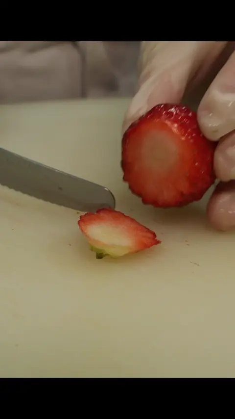 Excellent! Strawberry Mango Fresh Fruit Cream Cup Dessert #[13]