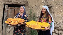 ⁣Two Days of Daily Routine of Rural Life꞉ Baking Bread in the Tandoor