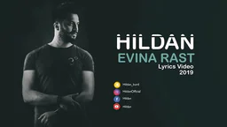 ⁣Hildan - Evina Rast ( Lyrics Video ) _ هلدان -  ئه‌ڤینا راست