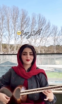 IRANIAN TALENT GIRL _ #music #shortsfeed