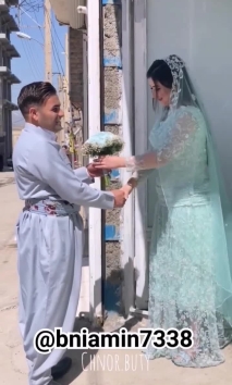 Beautiful Pictures of bride and groom kurdish تصاویر زیبای عروس وداماد کورد#بوک زاوا#کوردواری