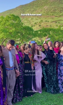 مراسم شوشمی رقص شاد هورامی Kurdish dance CARNAVAL in shoshme 2023