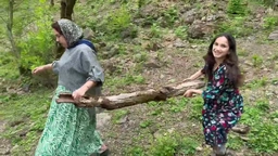 باخچەوانی و چێشتلێنانی خواردنی بەتام و خۆشی ئێرانی لە گوندەکەمانەوە