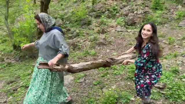 باخچەوانی و چێشتلێنانی خواردنی بەتام و خۆشی ئێرانی لە گوندەکەمانەوە