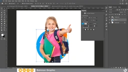کۆرسی ئەدۆبی فۆتۆشۆپ ｜ Clipping Mask ｜ وانەی نۆزدە