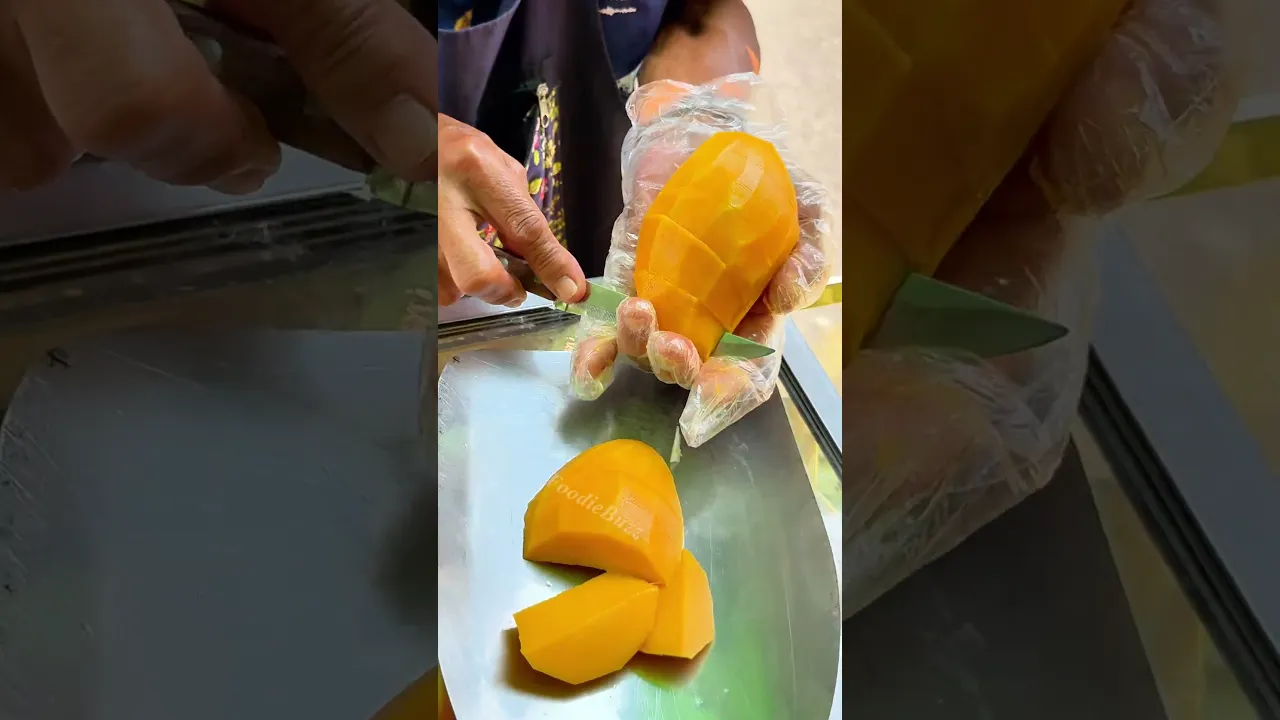 So Sweet & Juicy Orange Mango in Bangkok