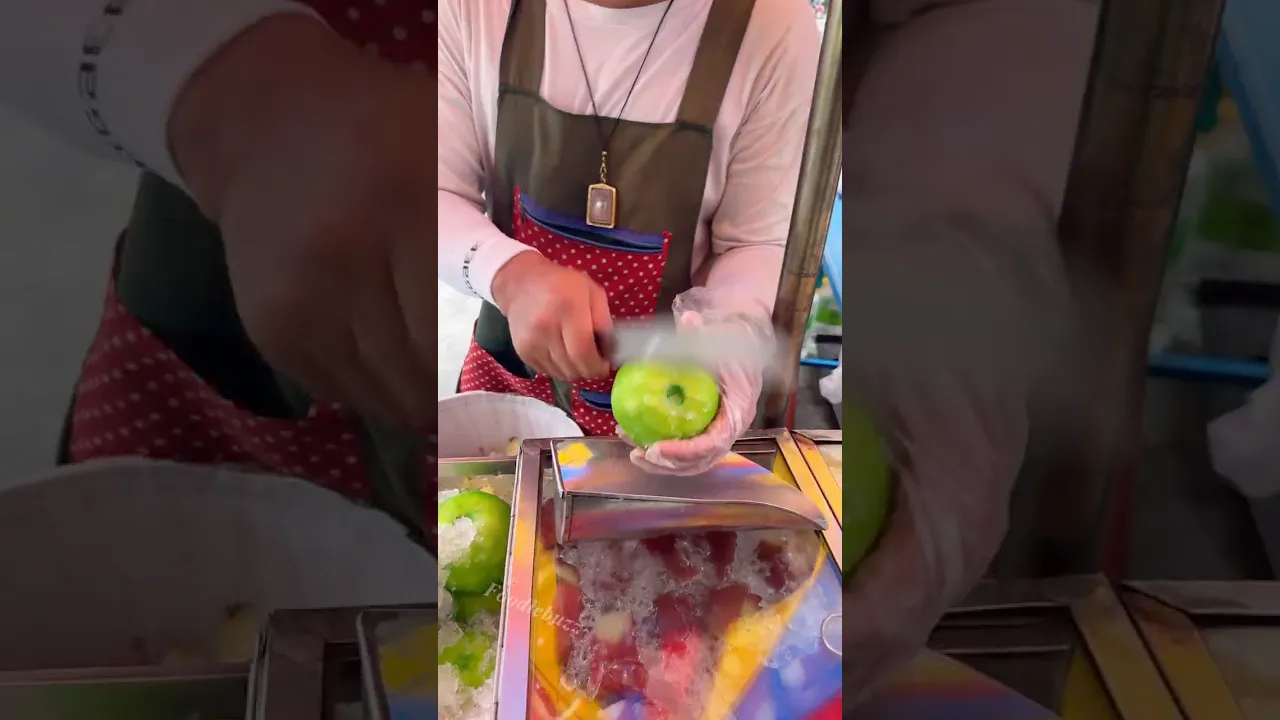Sweet, Crunchy & Refreshing Green Guava in Thailand