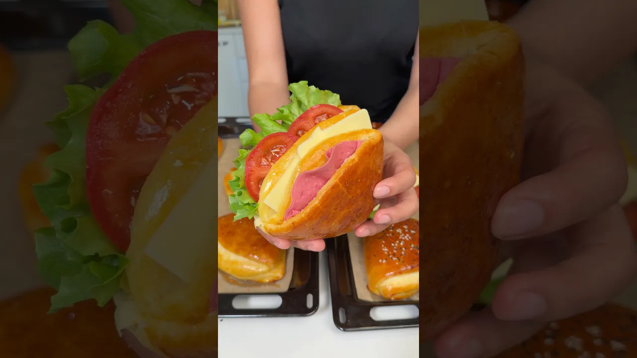 Cepli Sandviç Ekmeği🥙 ｜ Pocket Sandwich Bread 🥙Sandviç sezonunu açtık mı？ #busezeynep #sandwich