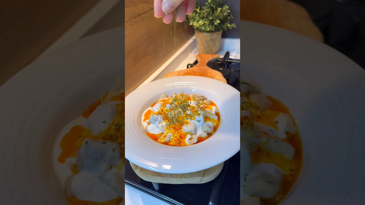 Pratik mantı😍 #recipe #tarif #food #globalcuisine #pratiktarifler #mantı #pratikmantı #cooking