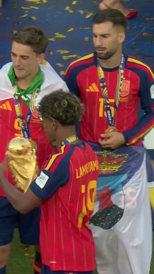 The #FIFAWorldCup winners dance.