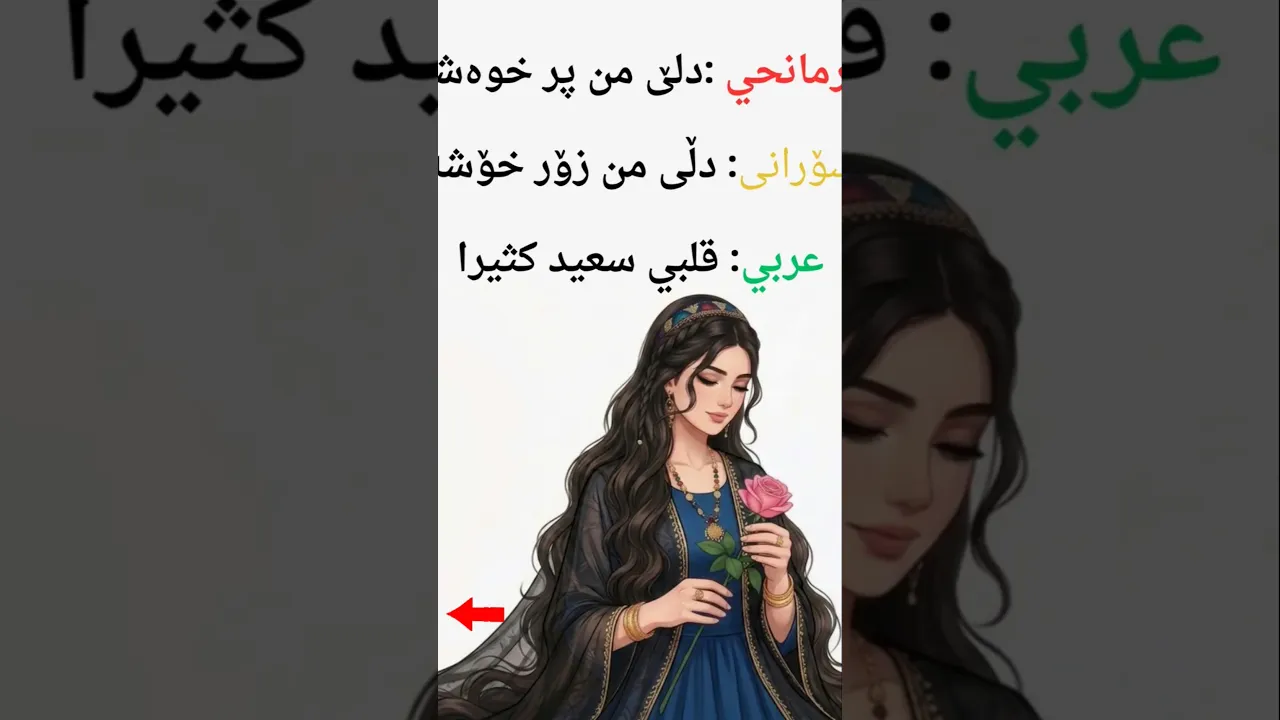 ＂ترجمة اليوم بناءً على طلبكم ✍️#ترند #اغاني كردية #سوراني #كورمانجي #كوردي