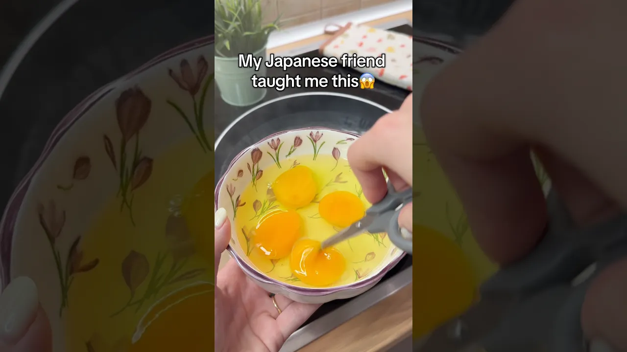 Testing an easy Japanese recipe🤫😱🍳#cooking